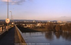 Hochwasser in Biebrich am Rhein frühe 80er Jahre