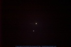 Venus & Jupiter im Westen über dem Rhein 02.März 2023