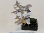 Airfix Lockheed F-80C Shooting Star & Heller De Havilland Vampire  & Fiat CR.42 Falco 1:72